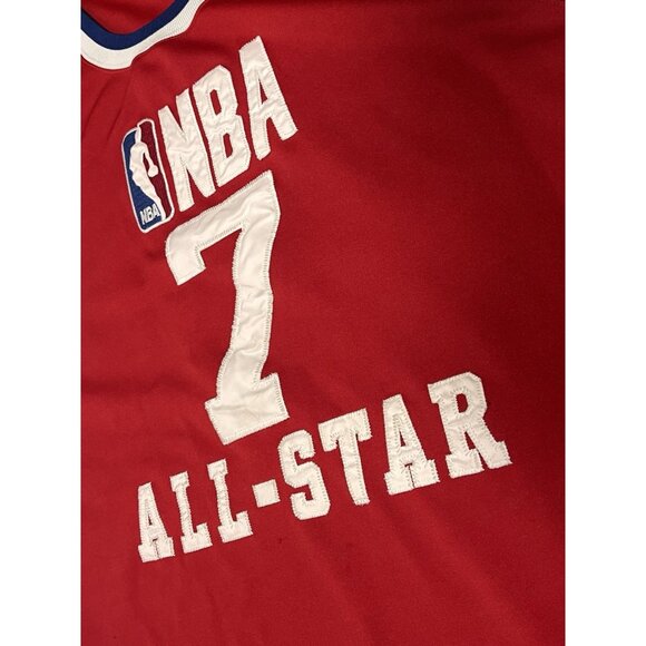 Karl Malone #7 1988 NBA All-Star Jersey Mitchell & Ness Hardwood Classics Sz 56 - Picture 7 of 15